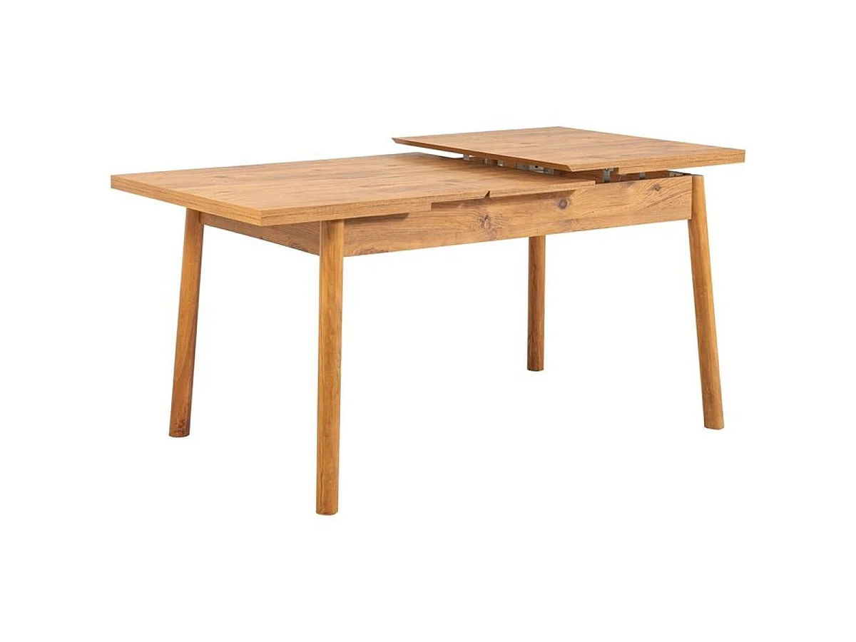 Table à manger extensible SANTIAGO 4 places en pin Atlantic