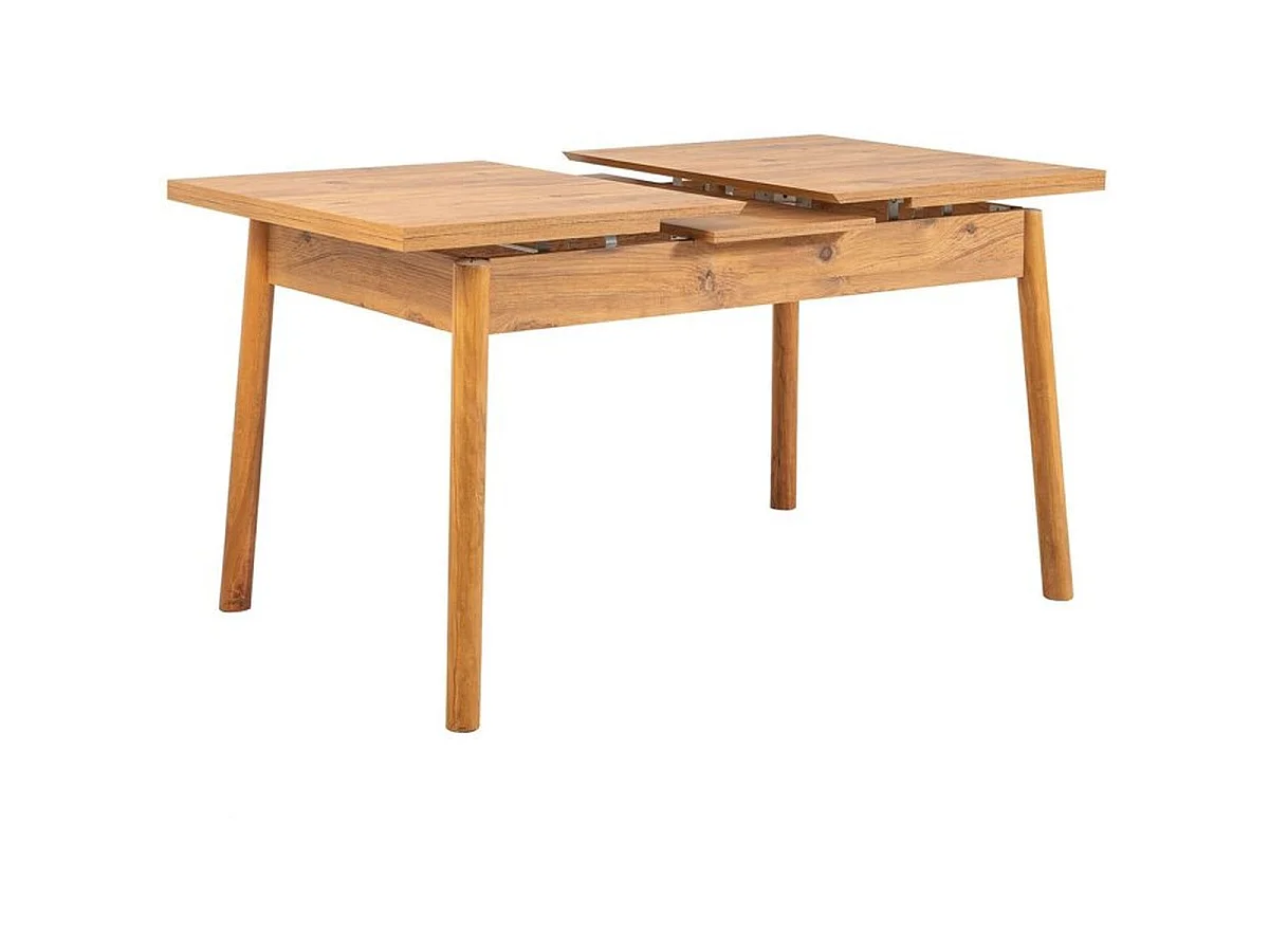Table à manger extensible SANTIAGO 4 places en pin Atlantic