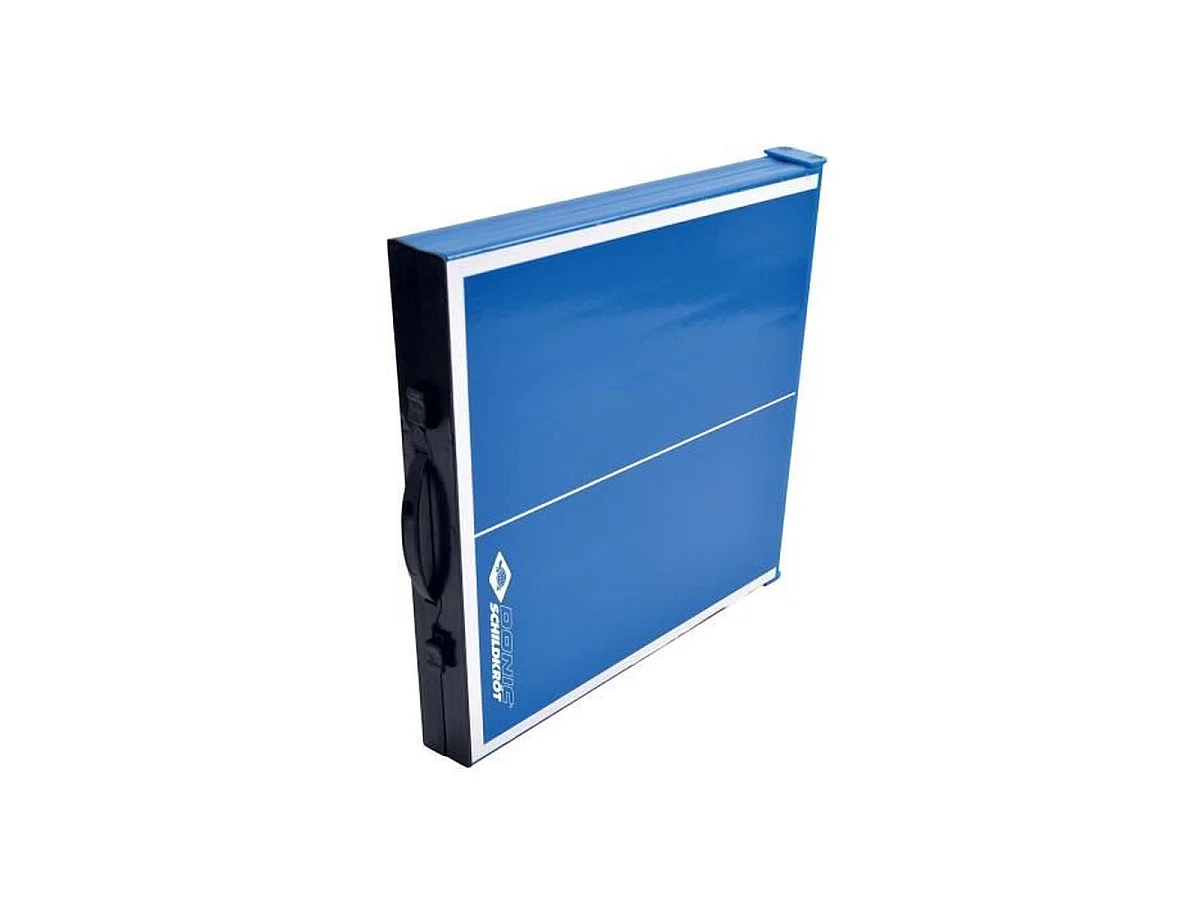 Schildkröt Mini Table de Ping-Pong Pliable 66 x 33 x 9 cm avec 2 Raquettes et 1 Balle