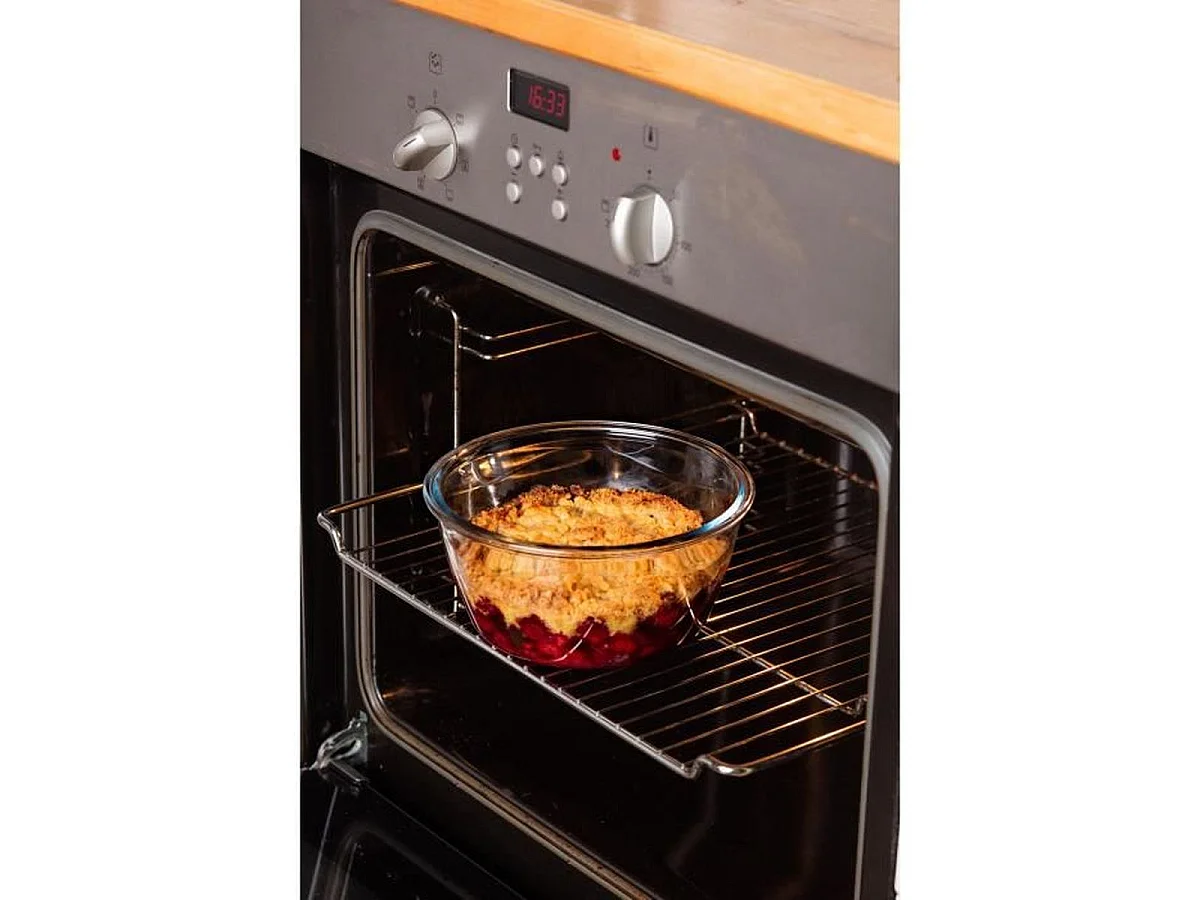 Pyrex Cook & Go boîte de conservation ronde en verre 11 cm - 200 mL