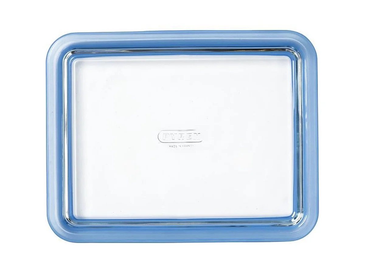 PYREX Zero Plastic Lot de 3 boîtes de conservation en verre 0,8 L