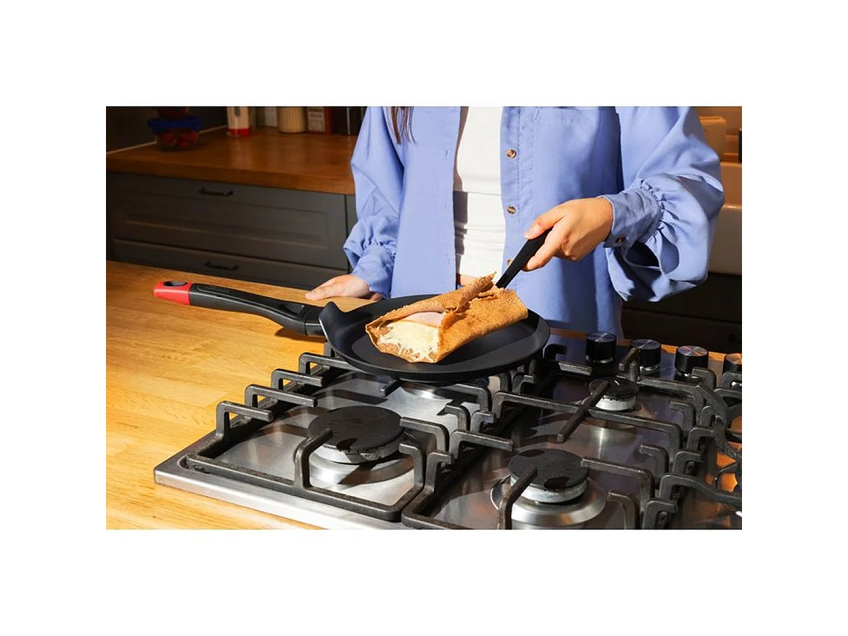 Crêpière PYREX Optima 25 cm anti-adhésive tous feux dont induction