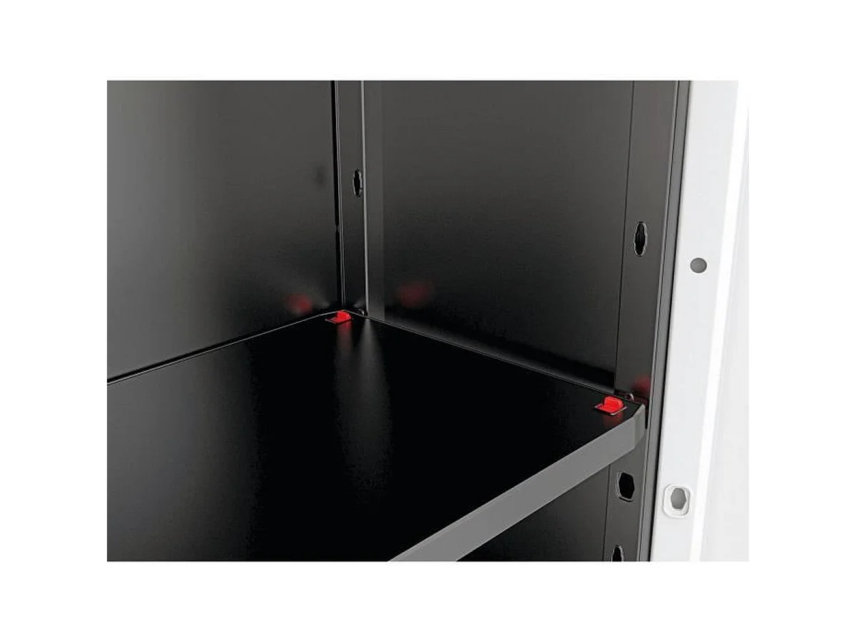 Armoire haute d'extérieur KIS Stilo en résine 65 x 39 x 173 cm, 3 tablettes réglables
