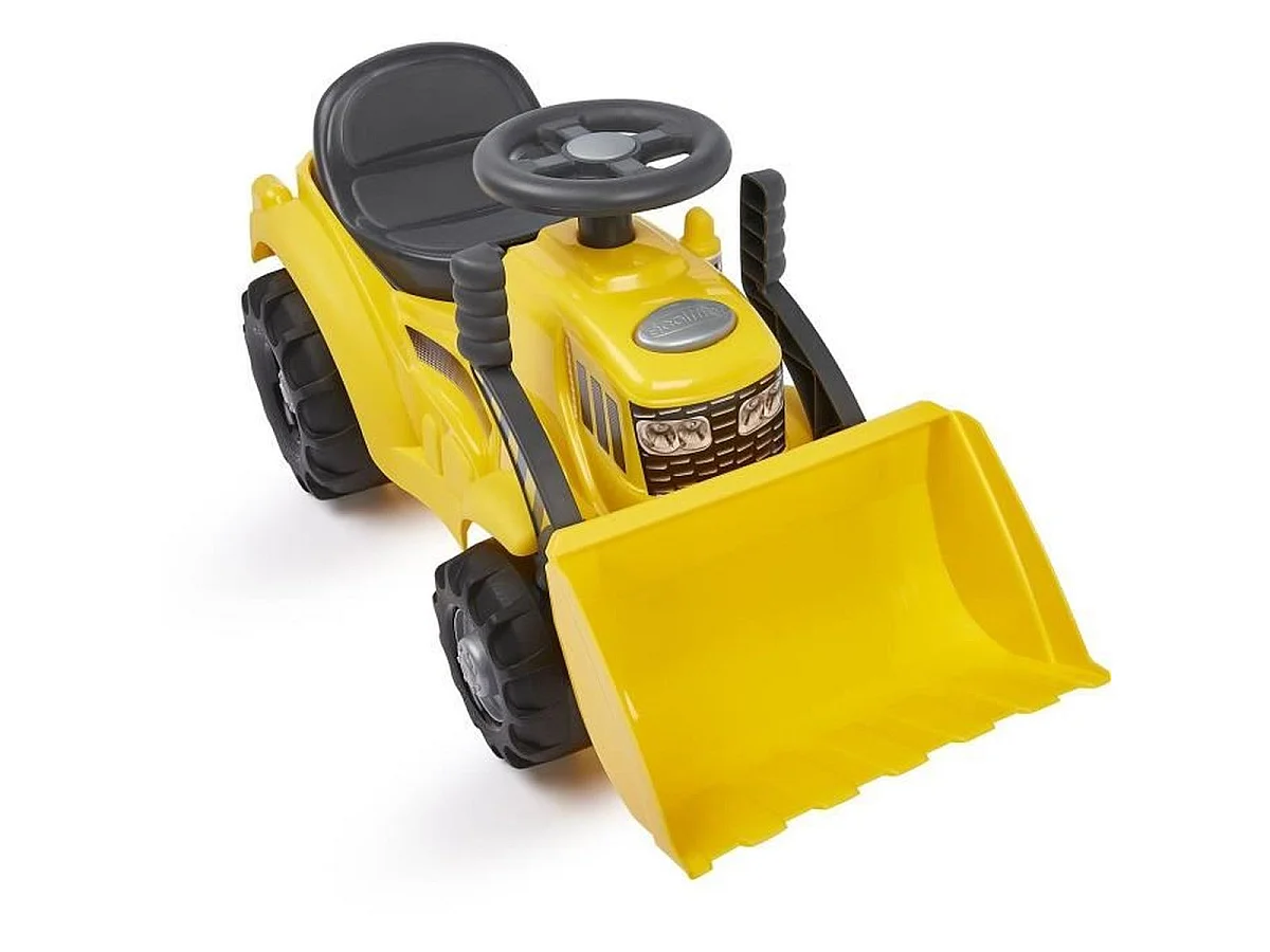 Porteur Tracto-pelle Ecoiffier jaune pour enfant 12 à 36 mois