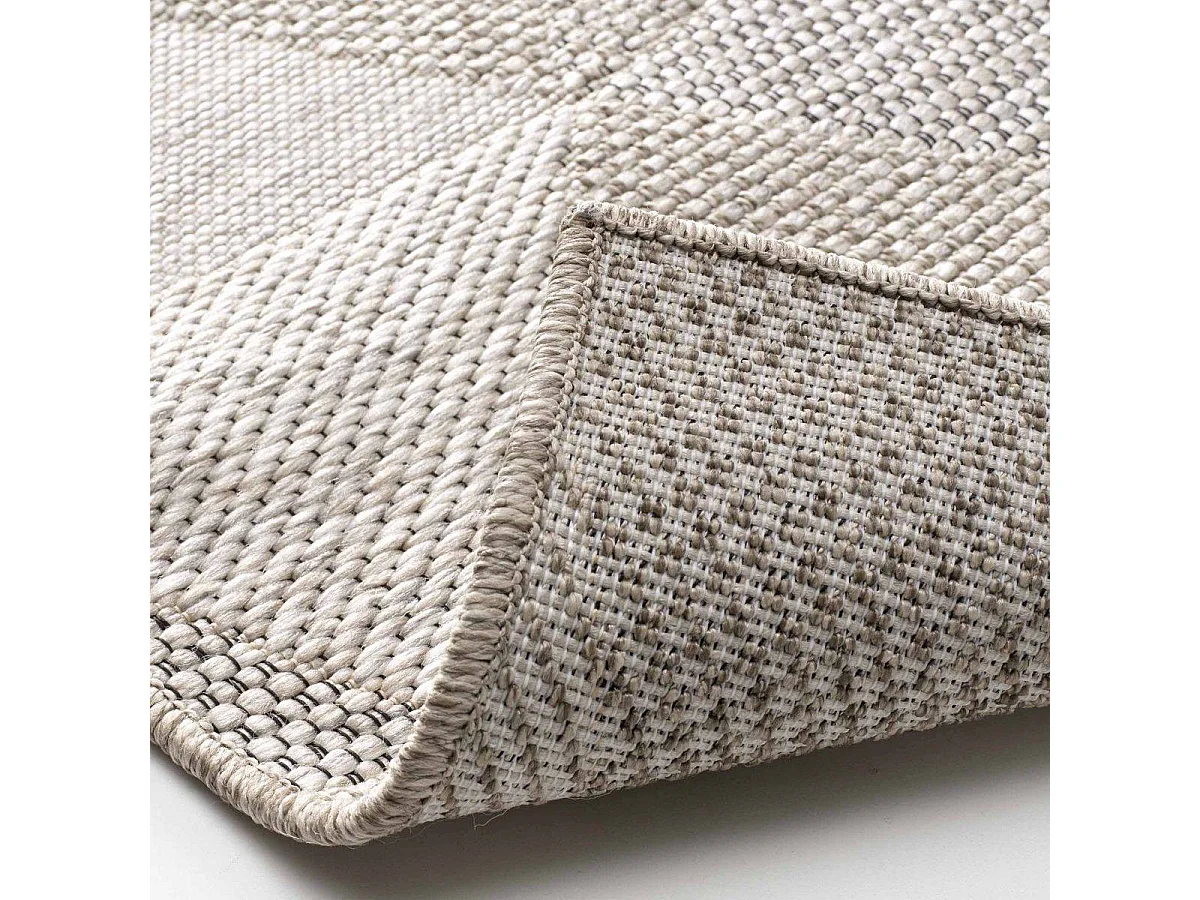 Tapis Déco Tissé "Odilon" 120x170cm Beige