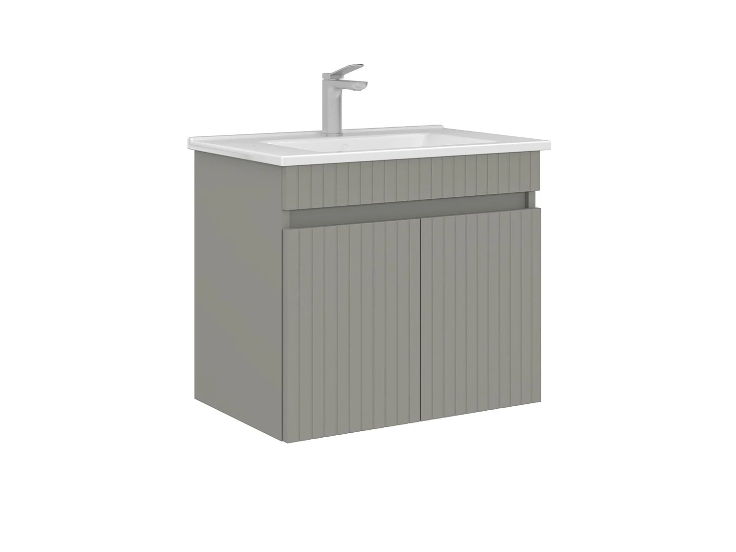 Meuble Vasque "Tivoli 65" - 65 x 45 x 57 cm - Matte Cashmere