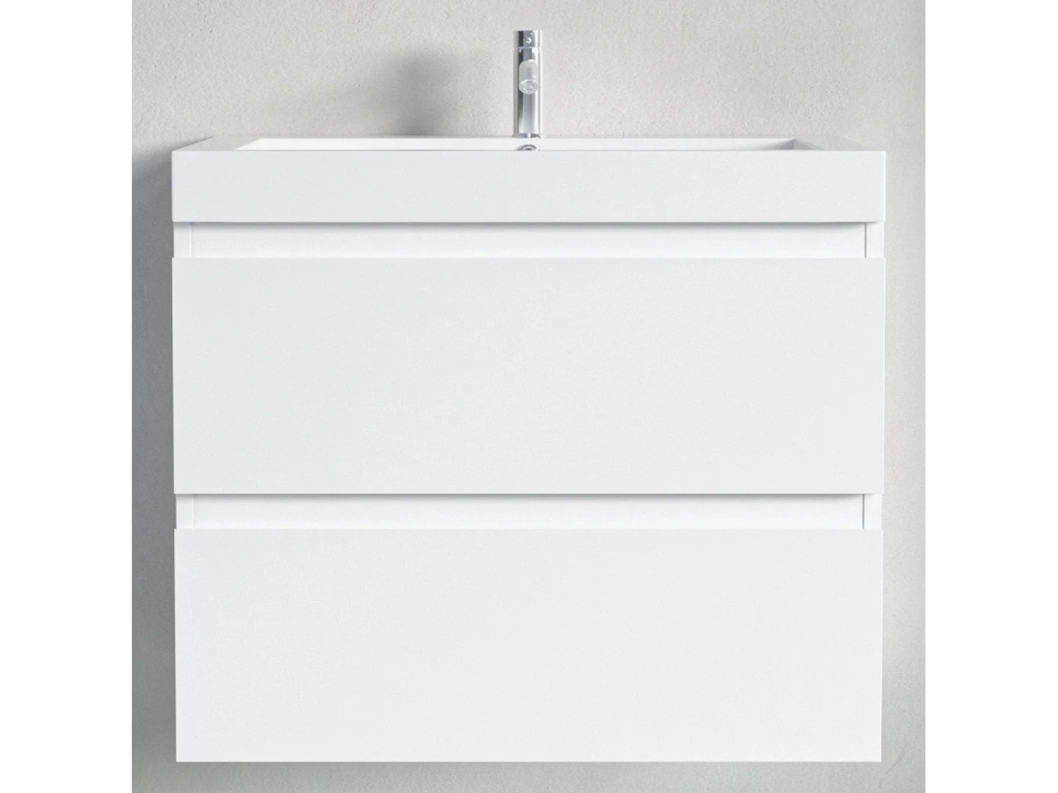 Meuble de salle de bain LOMAZOO Monaco blanc brillant - 60cm