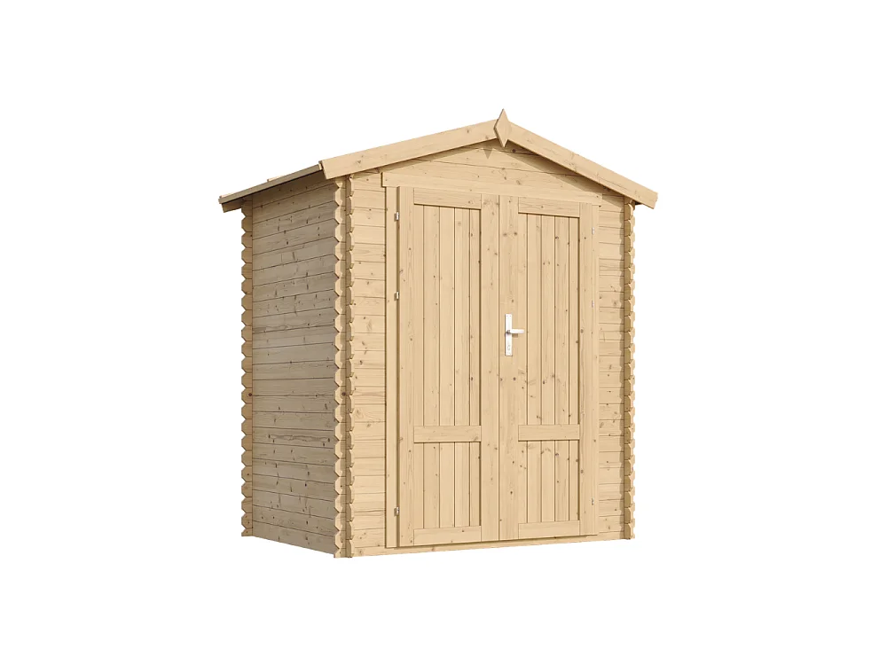 Houten tuinschuurtje zonder vloer - 196x136xH218 cm / 1.98 m² - M367F1