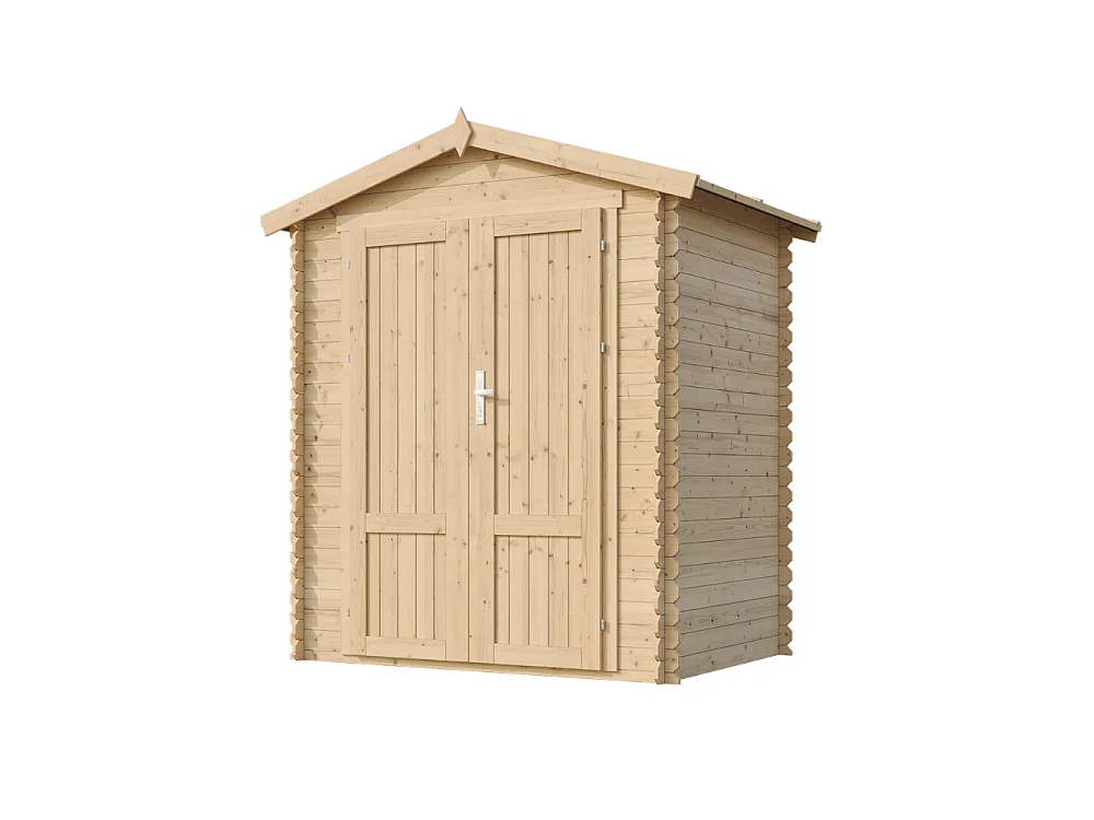 Houten tuinschuurtje zonder vloer - 196x136xH218 cm / 1.98 m² - M367F1