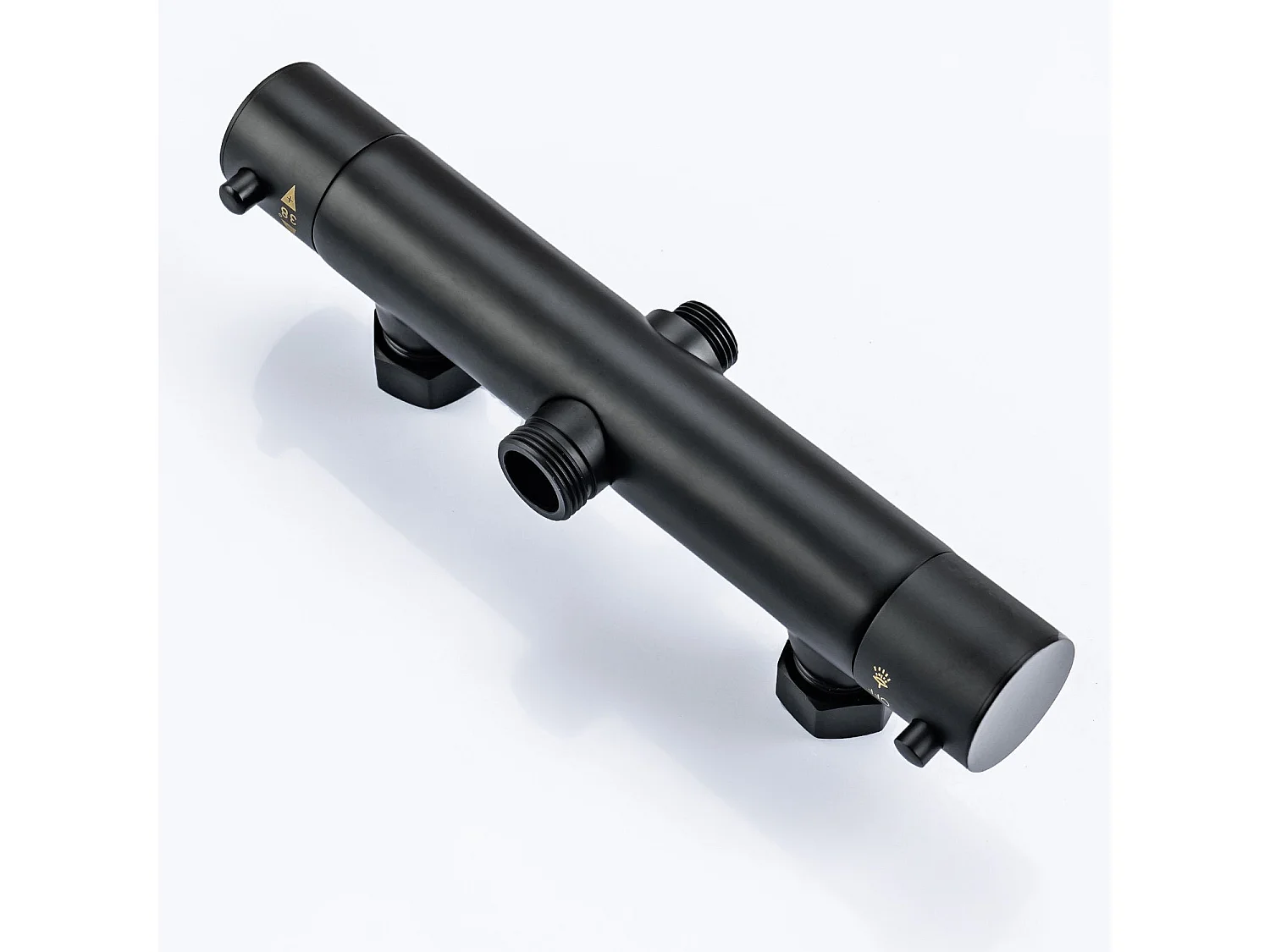 LOMAZOO Systèmes de douche Douche à effet pluie Acier inoxydable noir Cooper