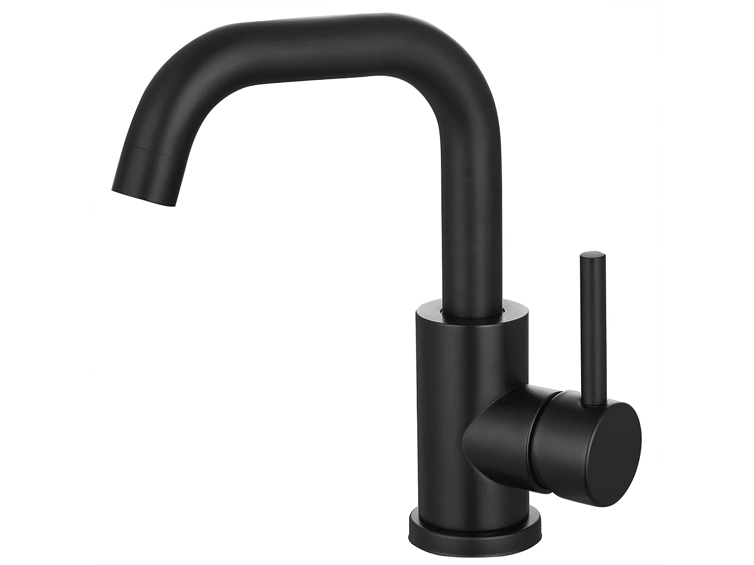 Mitigeur de lavabo LOMAZOO noir Pollux