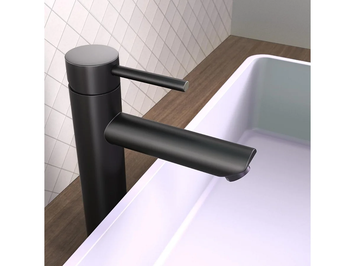 Mitigeur de lavabo LOMAZOO noir Ceres