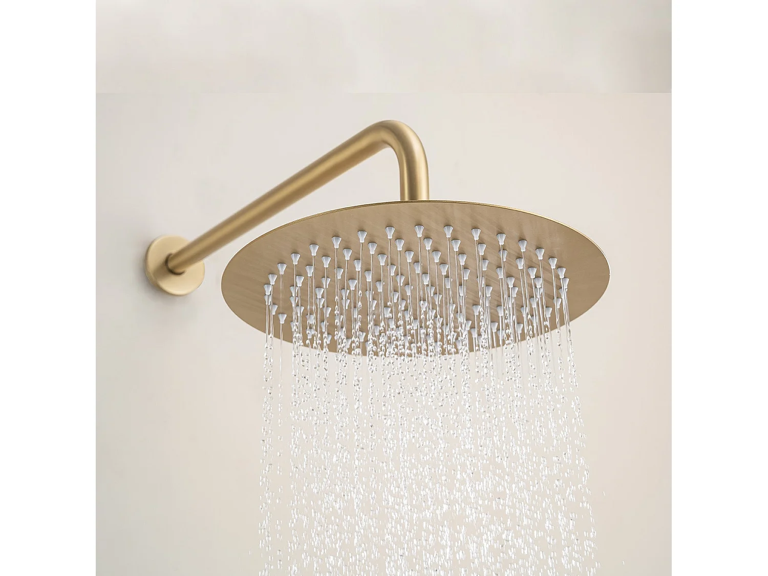 Set de douche encastré LOMAZOO Solara doré