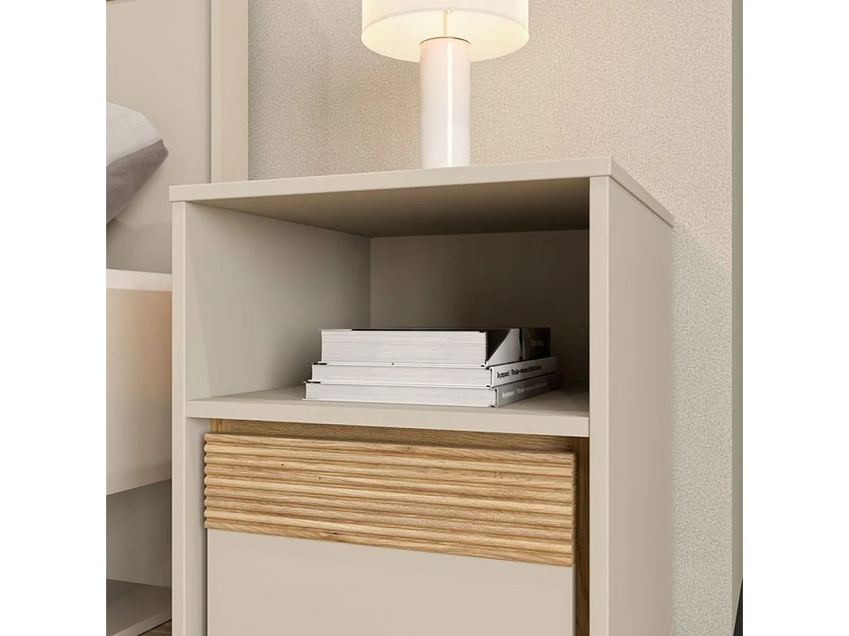 Bureau WEXLIN WEXB222-M820 120 cm Cashmere & Chêne