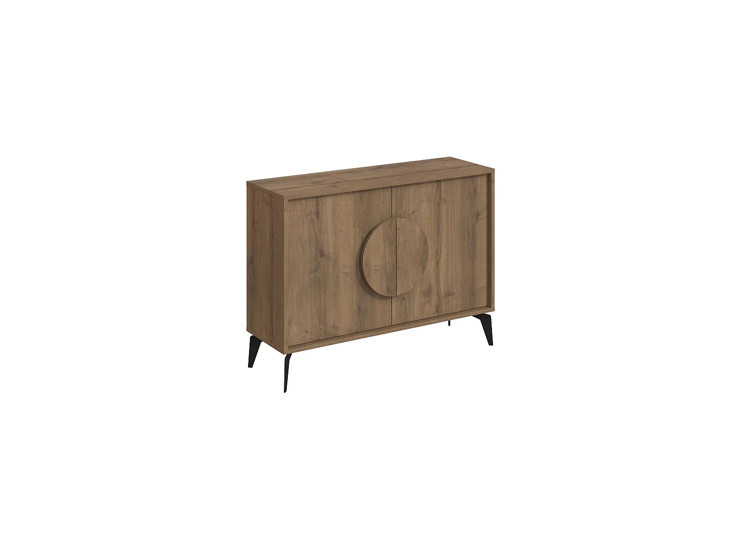 Buffet en bois "Gora" - 110 x 36 x 82 cm - Marron