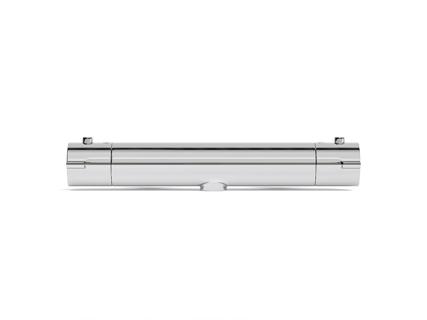Mitigeur de douche thermostatique chromé - Entraxe 12 cm - avec bouton de sécurité 38C LOMAZOO