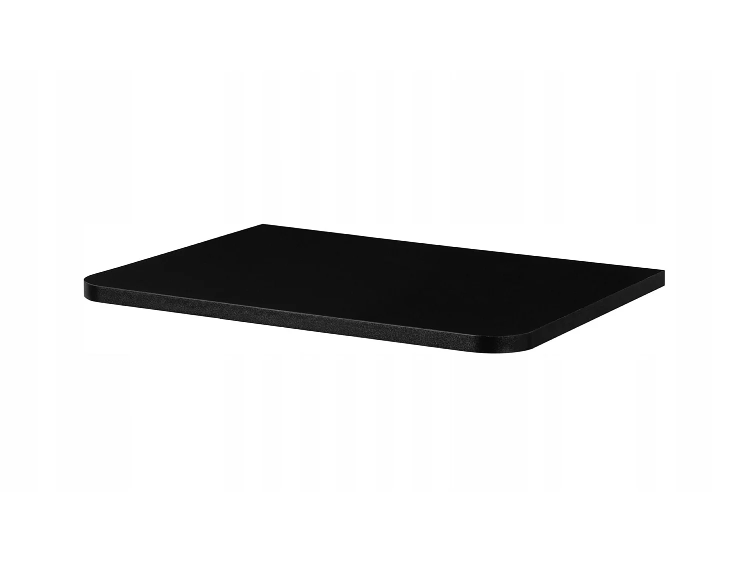 Wastafelmeubel 60cm - met blad - Hangend - Geribbeld Zwart – RODAN