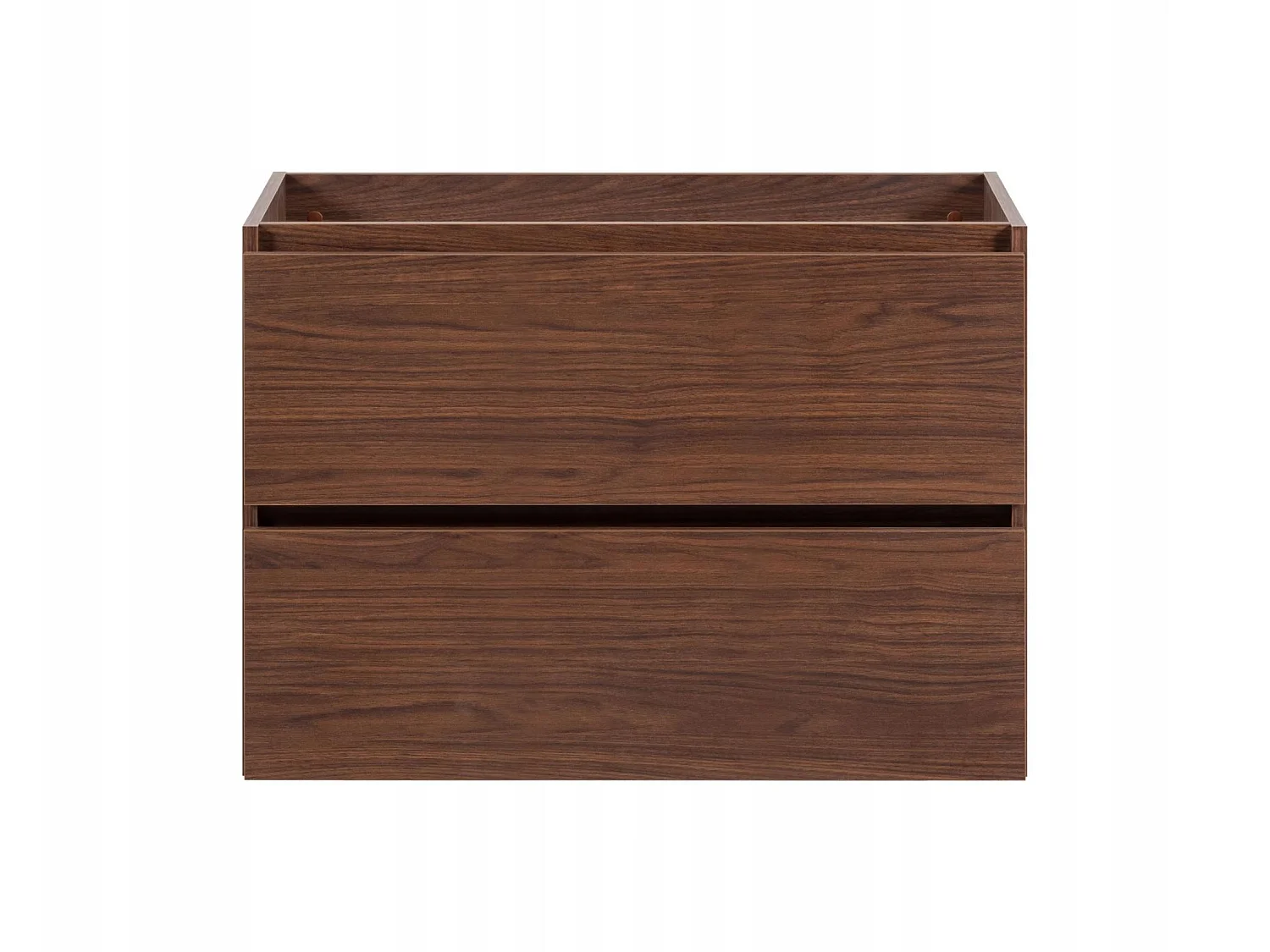 Mobile sottolavabo 80cm - Noce Opaco - Mobile sottolavabo senza piano – RODAN