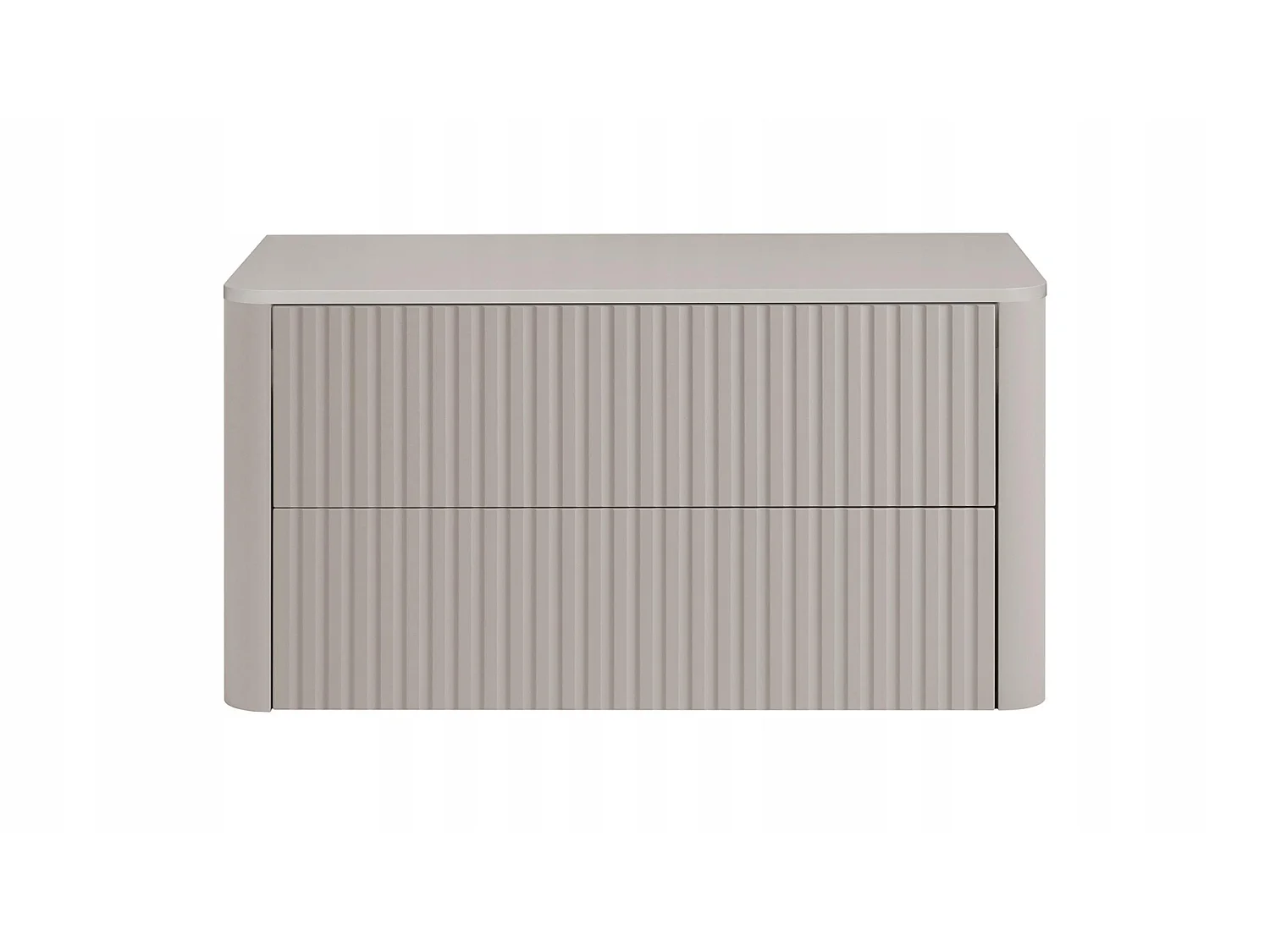 Meuble sous vasque 80cm - avec plan - Suspendu - Strié Cachemire – RODAN