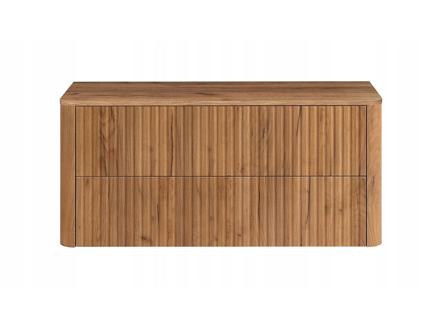 Meuble sous vasque 100cm - avec plan - Suspendu - Strié Brun – RODAN