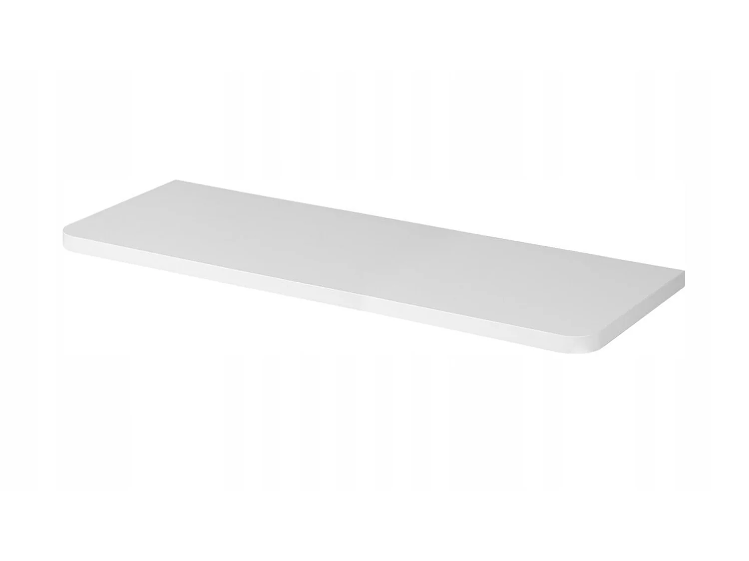 Wastafelmeubel 120cm - met blad - Hangend - Geribbeld Wit – RODAN