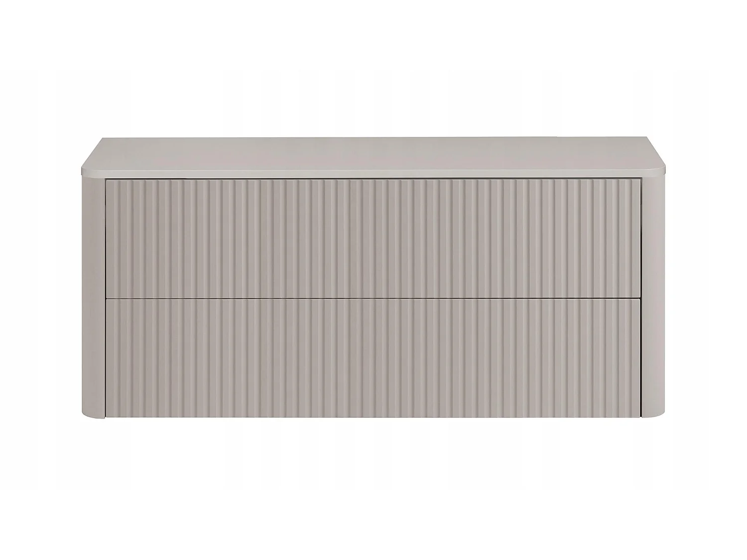 Meuble sous vasque 120cm - avec plan - Suspendu - Strié Cachemire – RODAN