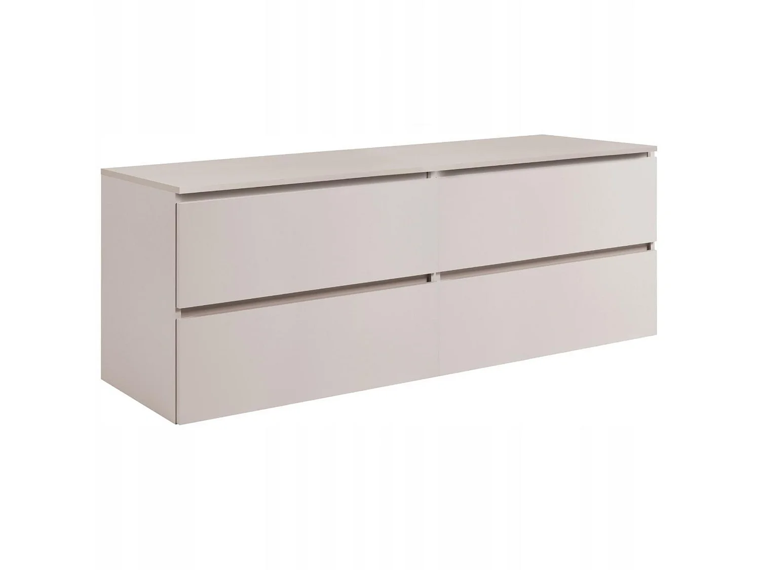 Meuble sous vasque 160cm - Suspendu - Cachemire Mat - avec plan – RODAN