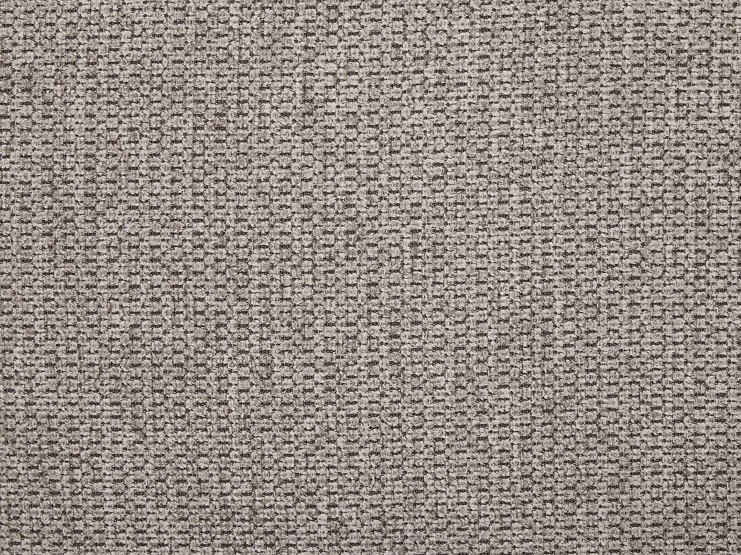 Lit 90 x 190 cm - Tissu texturé - Taupe + Matelas - MIRAVELO