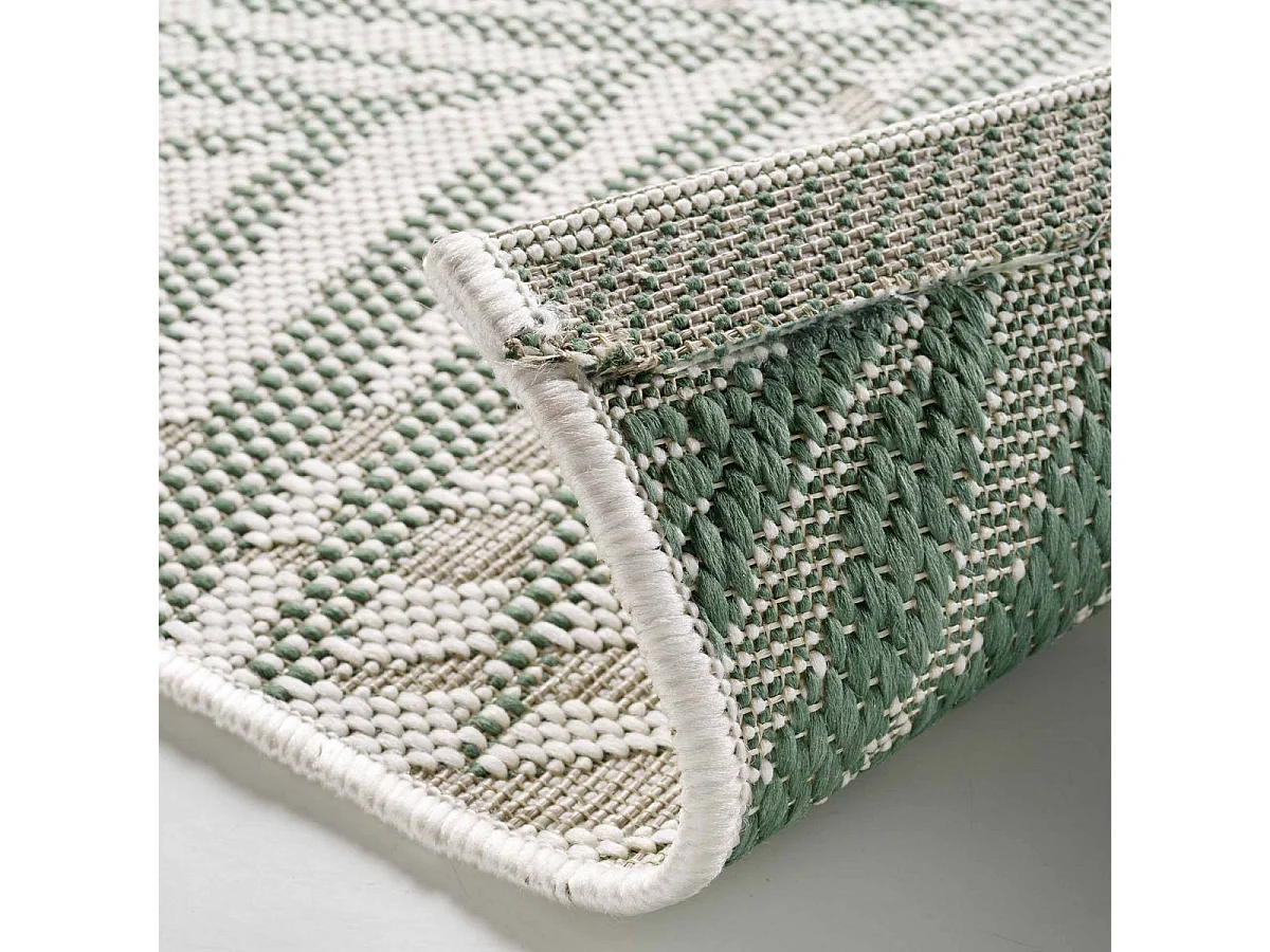 Tapis Déco Tissé "Joao" 80x150cm Vert