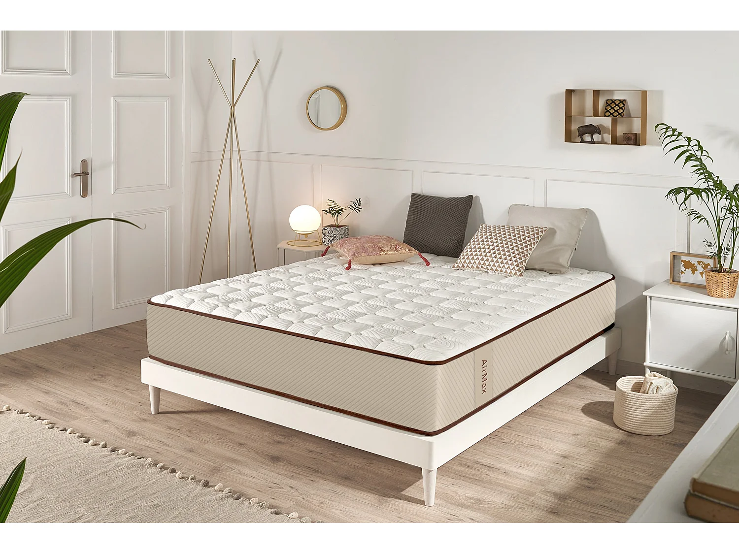 Air Max Bruin Visco-elastisch Matras 30 cm - 140X190 cm - Moonia