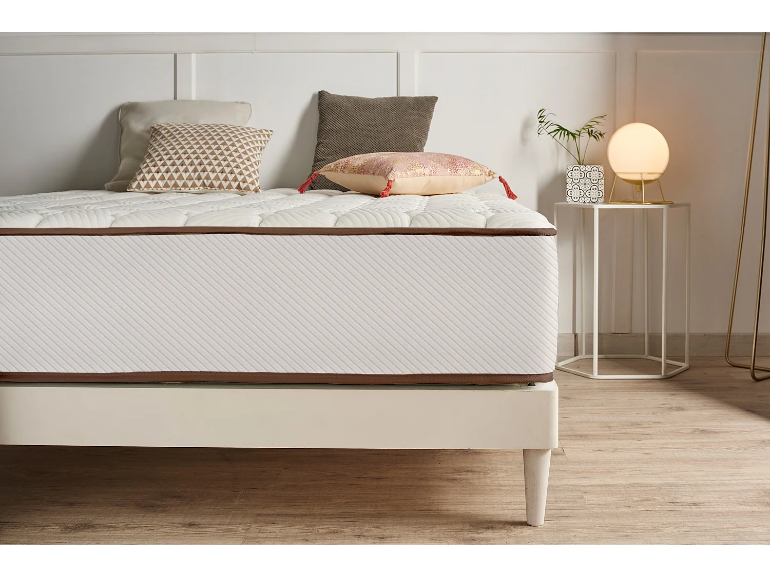 Materasso viscoelastico Air Max Bianco 15 cm - 90X190 cm - Moonia