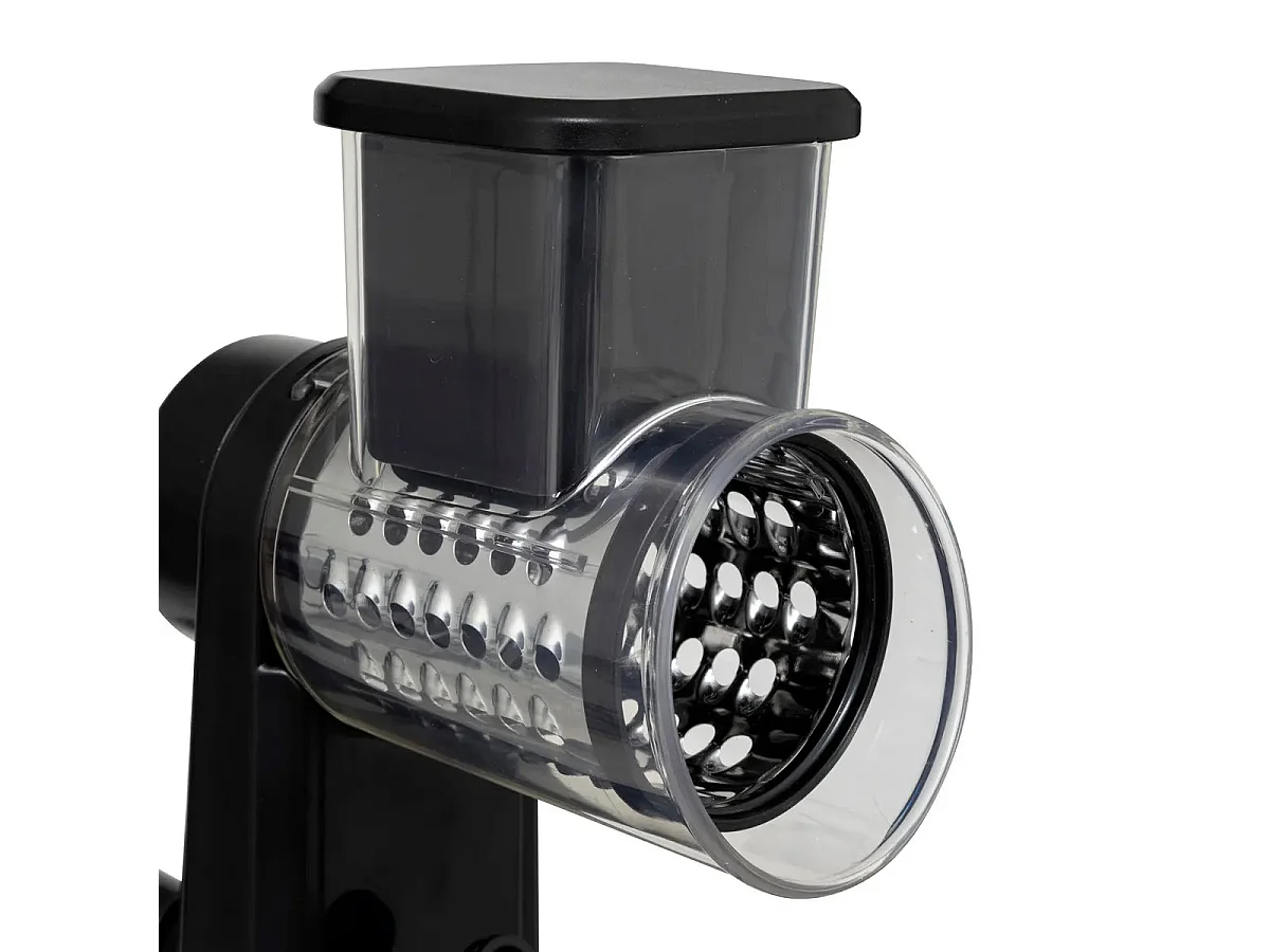 Râpe 3 Lames Avec Manivelle "Silver Pro" 23cm Noir