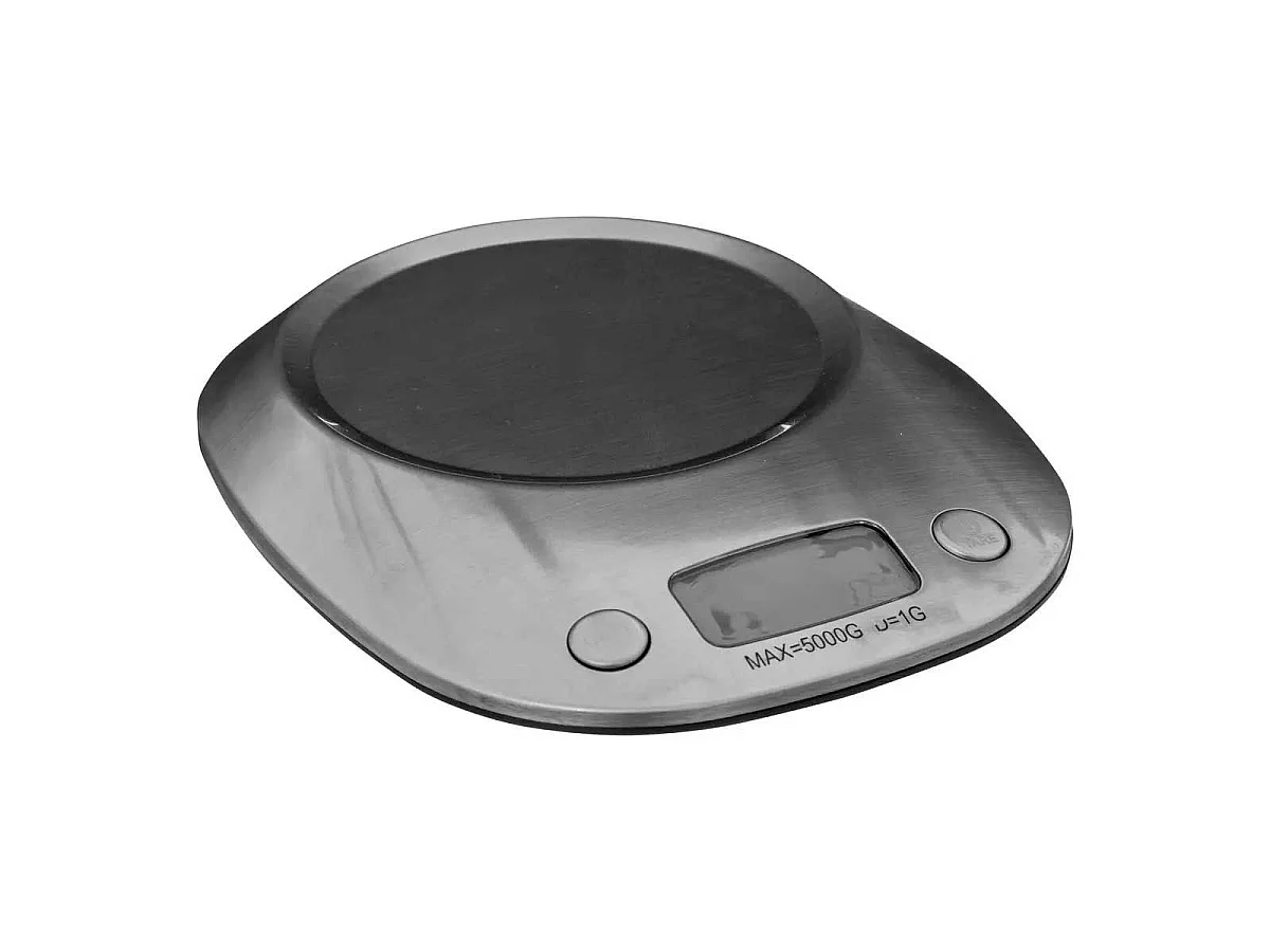 Balance de Cuisine Digitale "Bol Inox" 21cm Argent