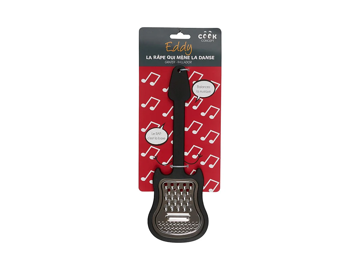 Râpe à Fromage "Guitare" 25cm Noir