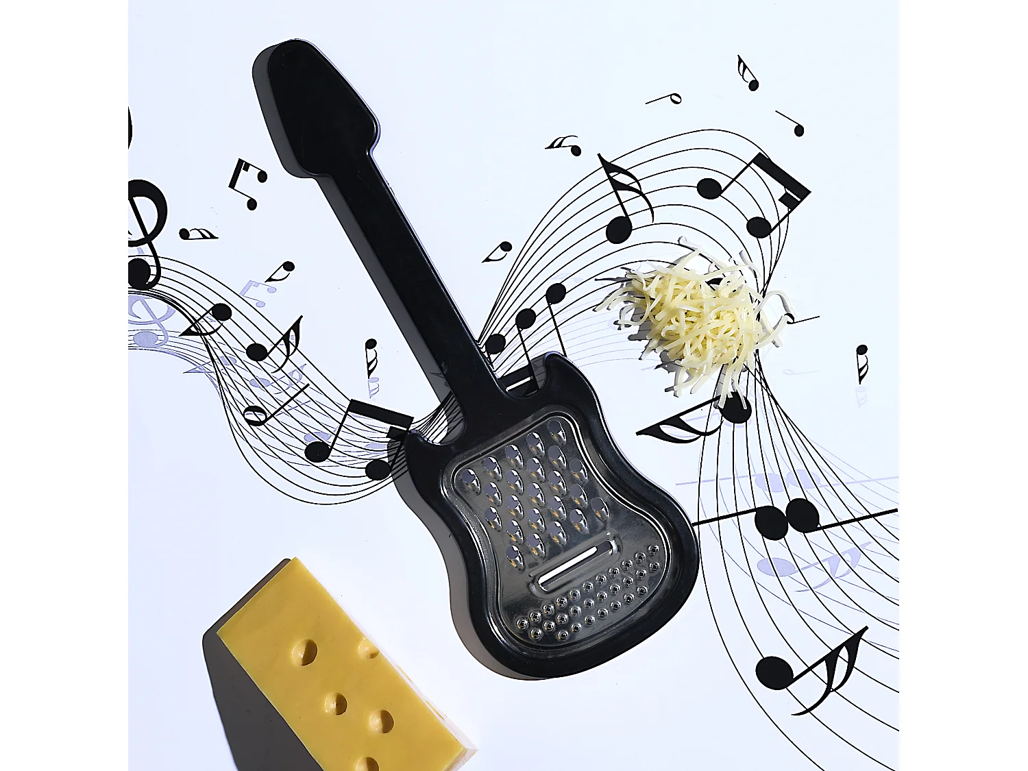 Râpe - COOK CONCEPT - Guitare - Pratique - Noir