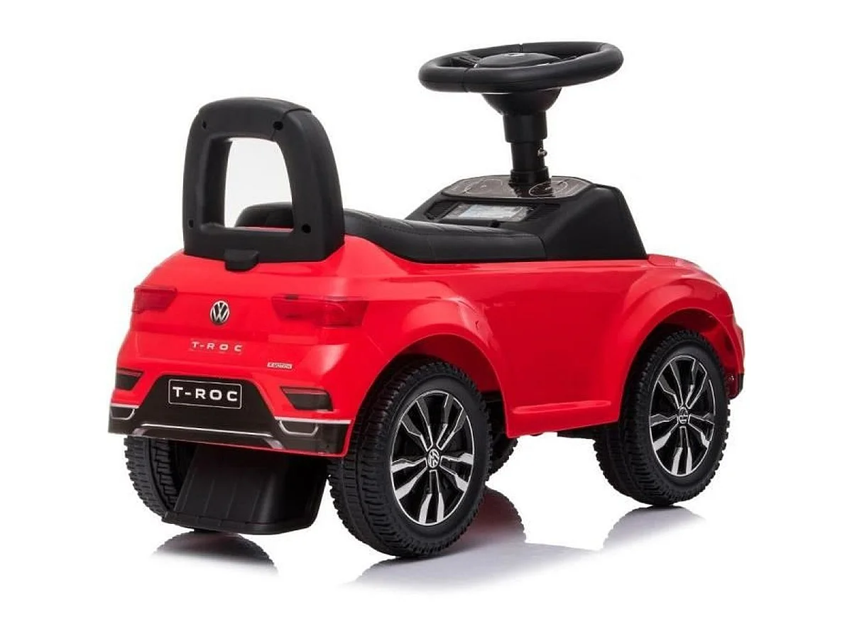 Porteur Buddy Toys VW T-ROCK rouge – Siège 26 cm, à partir de 24 mois