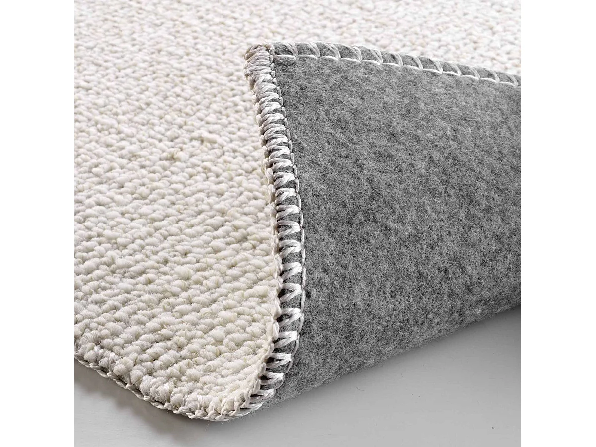 Tapis Déco Bouclette "Lisaia" 160x230cm Naturel