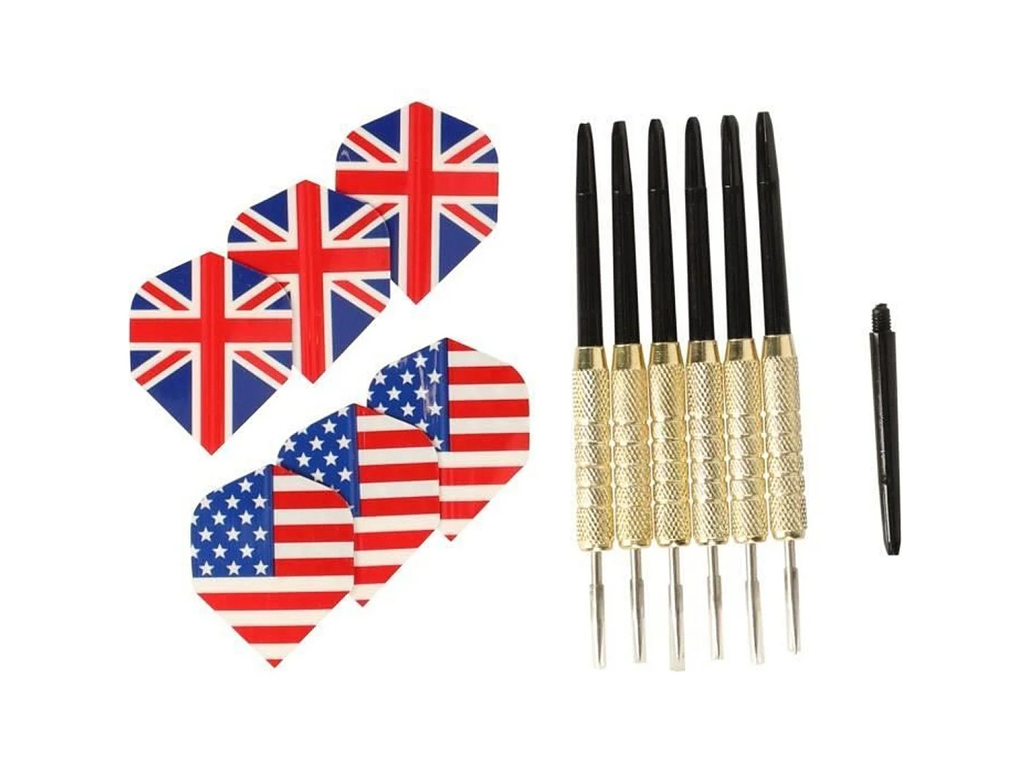 REZO VADER PRO - Professioneel Sisal Dartbord Set met 6 Precisie Darts