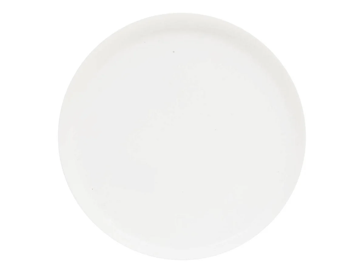 Lot de 6 Assiettes Plates "Mathilde" 27cm Blanc