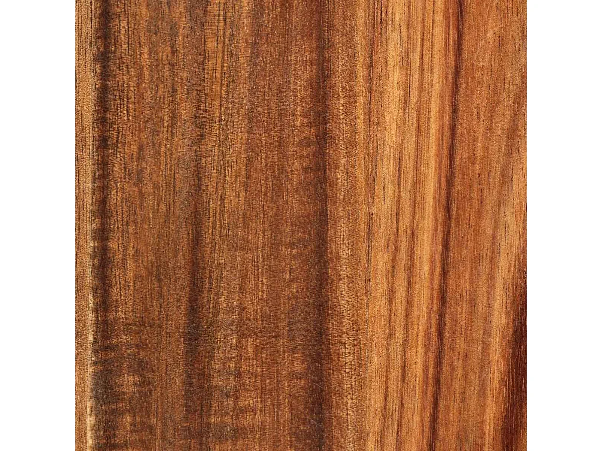 Lot de 6 Assiettes de Présentation "Acacia" 20cm Marron