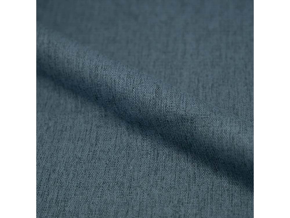 Lot de 2 chaises en tissu bleu marine et pieds en métal - Cozy
