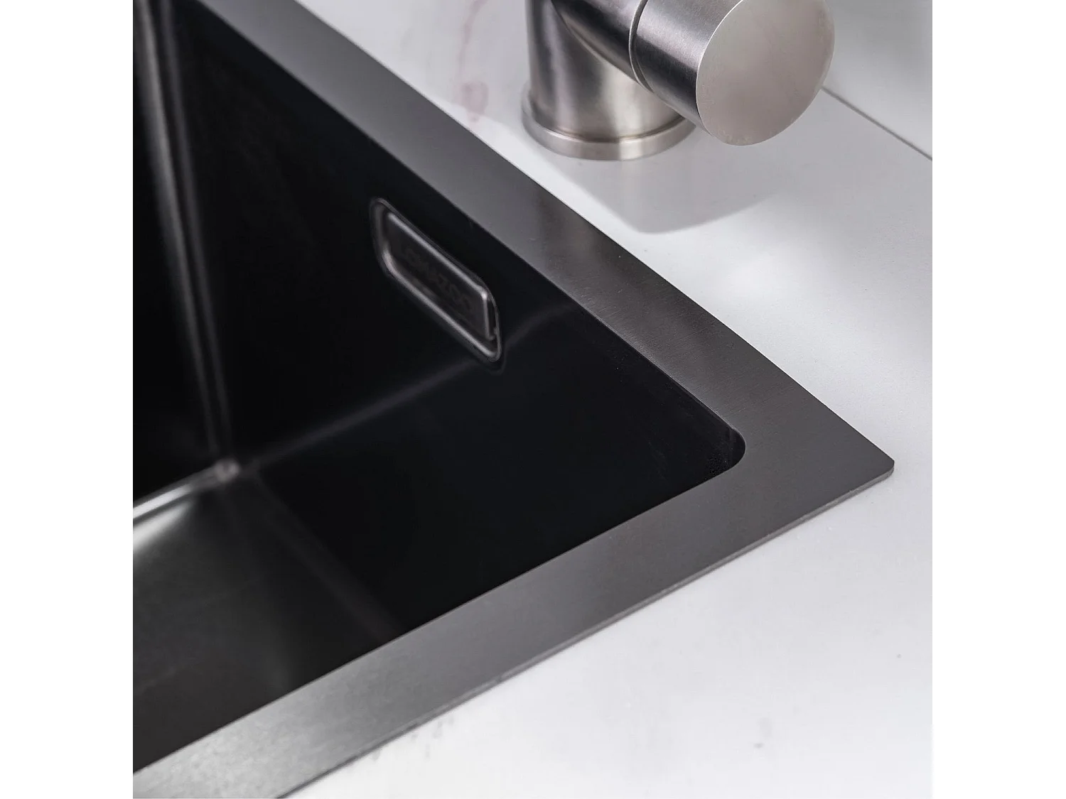 Evier cuisine Inox LOMAZOO Lynx 45 cm Anthracite