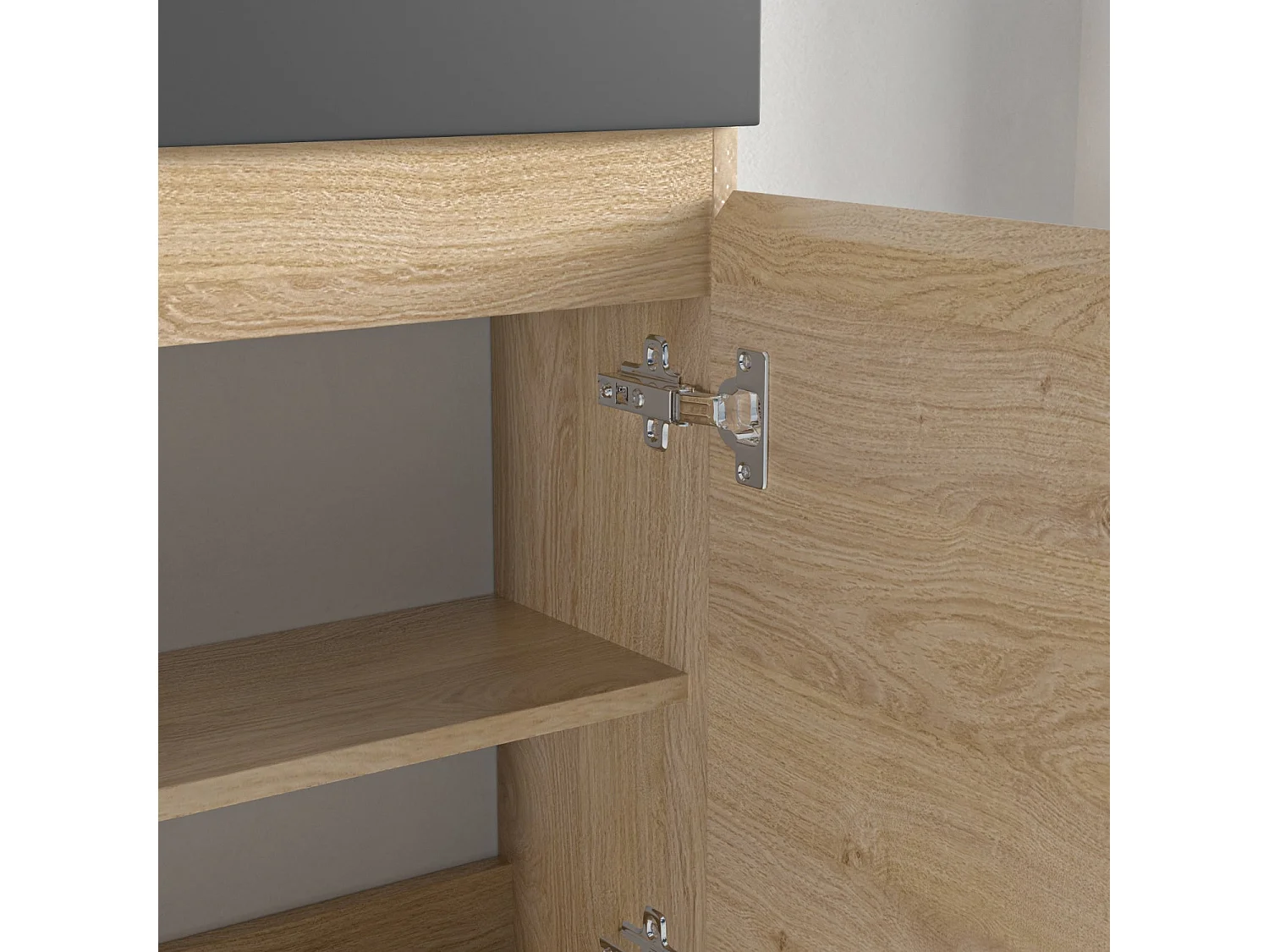 Meuble lave-mains chêne clair LOMAZOO Malibu - 40cm
