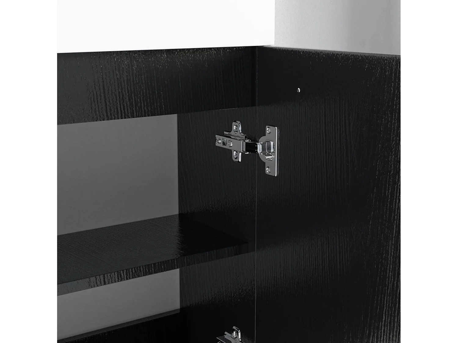 Meuble lave-mains chêne noir LOMAZOO Bombay - 40cm