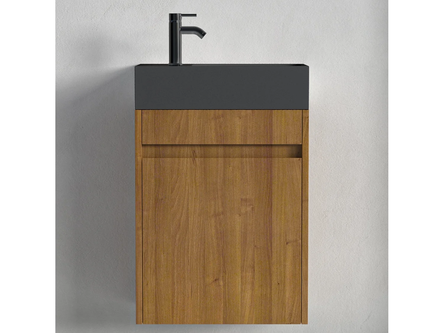 Meuble lave-mains chêne chaud LOMAZOO Ibiza - 40cm