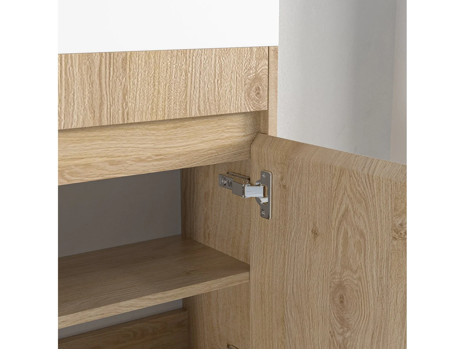 Meuble lave-mains chêne clair LOMAZOO Ibiza- 40cm