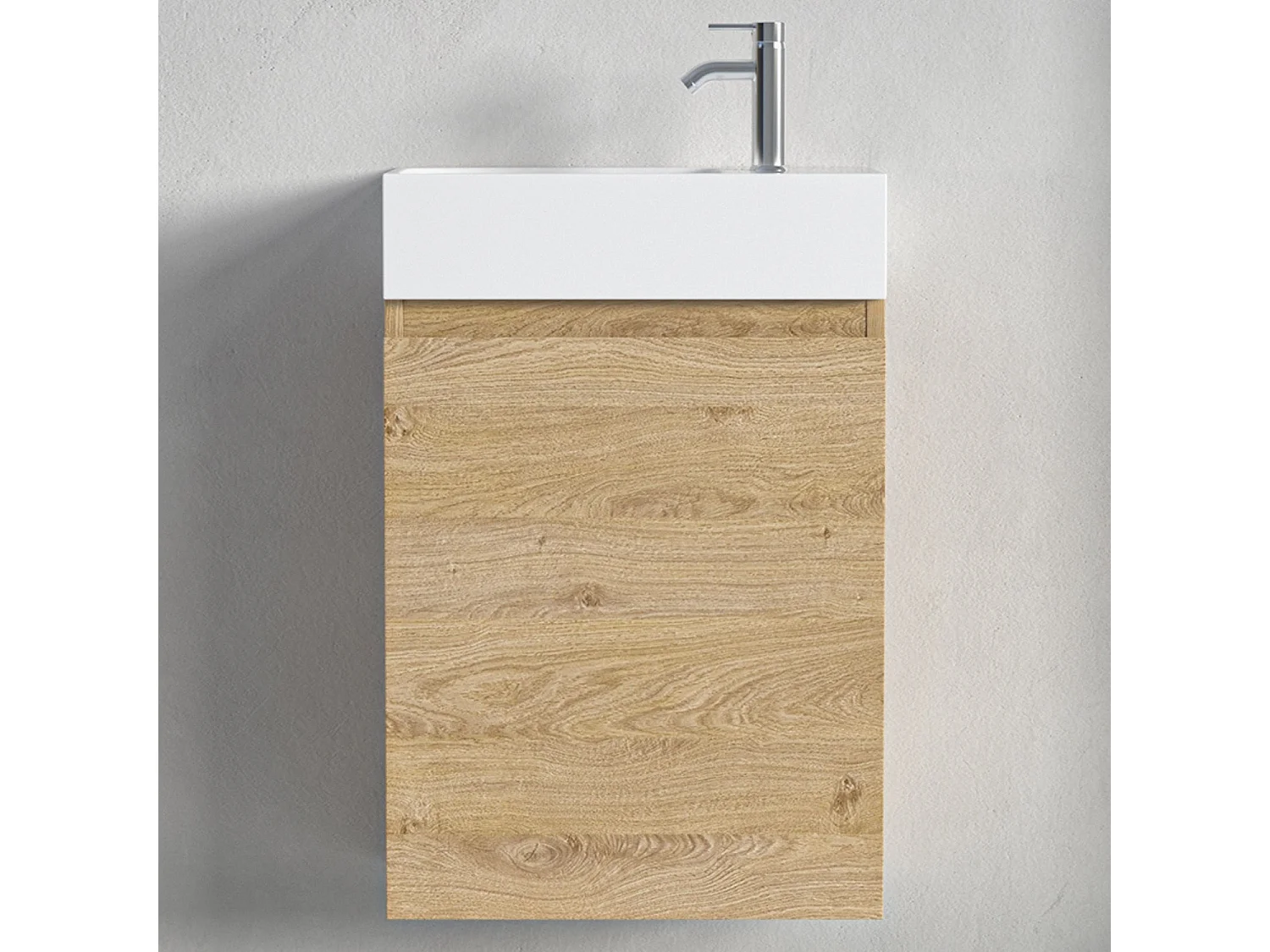 Meuble lave-mains chêne clair LOMAZOO Malibu - 40cm