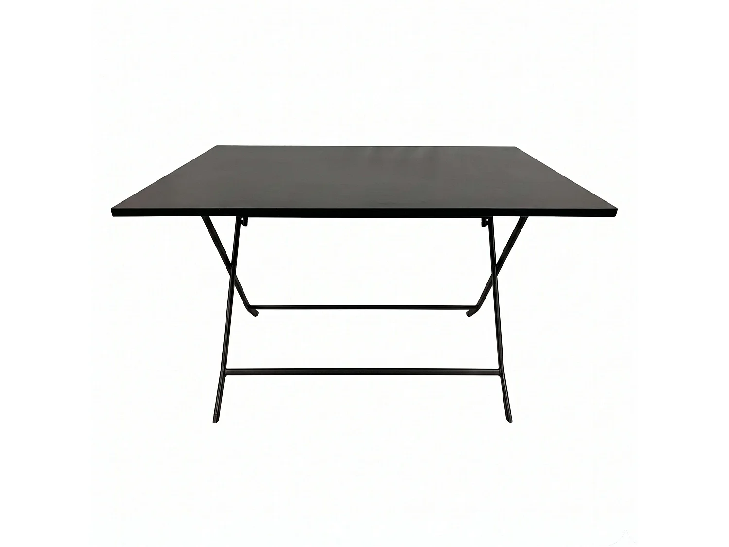 Conjunto de jardim Greensboro Black: mesa e 4 cadeiras dobráveis