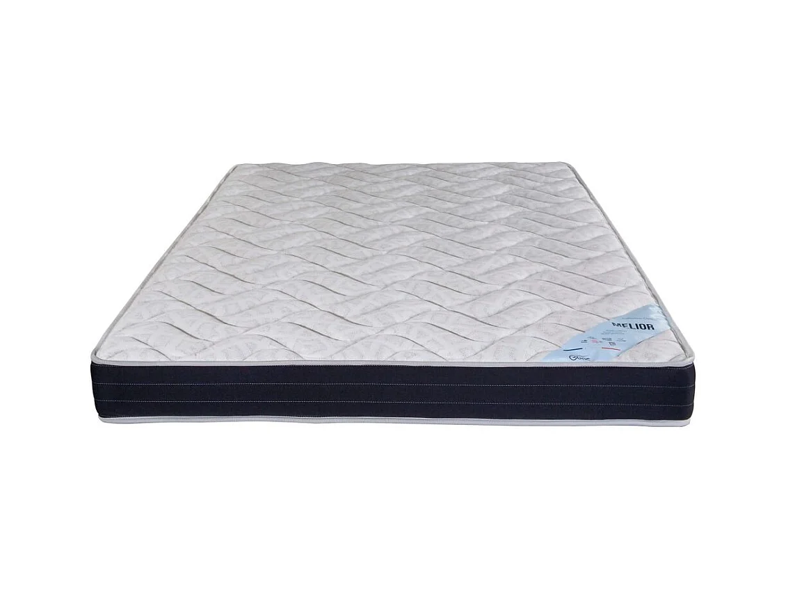 Matelas 120x190 Melior - Mousse - Hauteur 20 cm - 3 zones - Soutien ferme