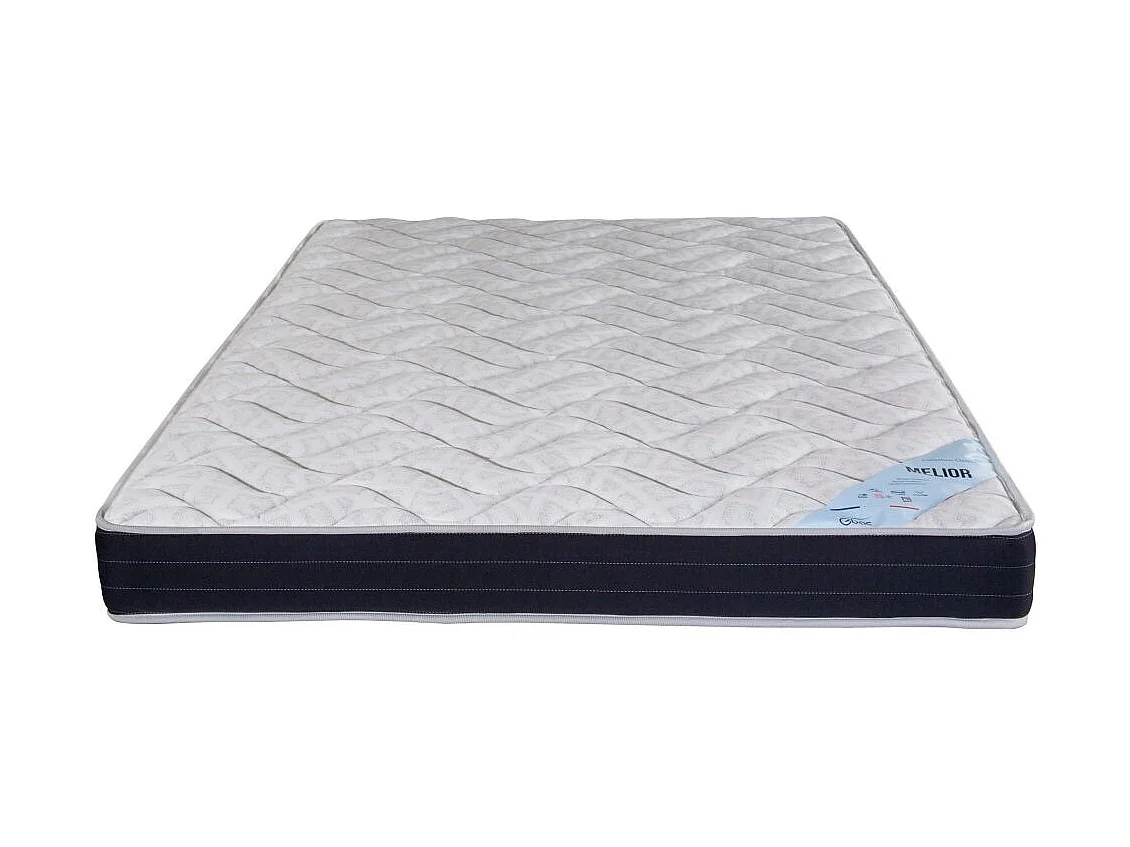Matelas 120x190 Melior - Mousse - Hauteur 20 cm - 3 zones - Soutien ferme